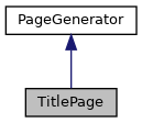 Inheritance graph
